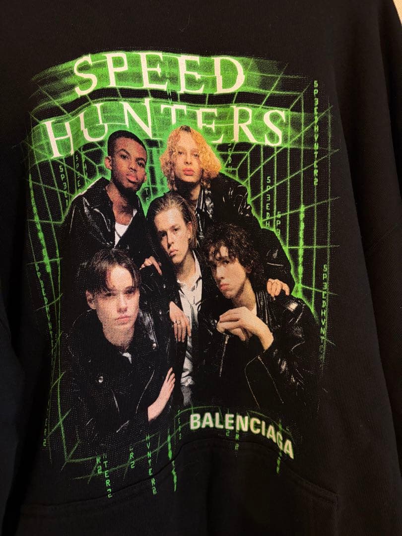 BALENCIAGA SPEED HUNTERS Oversized Hoodie XS #QYCNGE