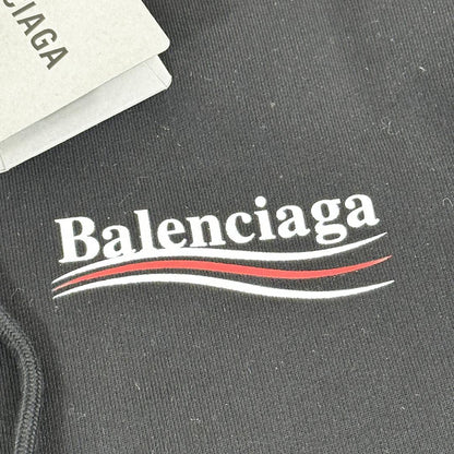 BALENCIAGA 2021 Campaign Logo Pullover Hoodie, Size XS #QYGYAW