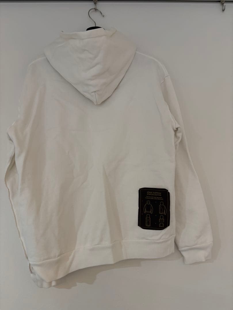 LOUIS VUITTON white hoodie #QYFVL7