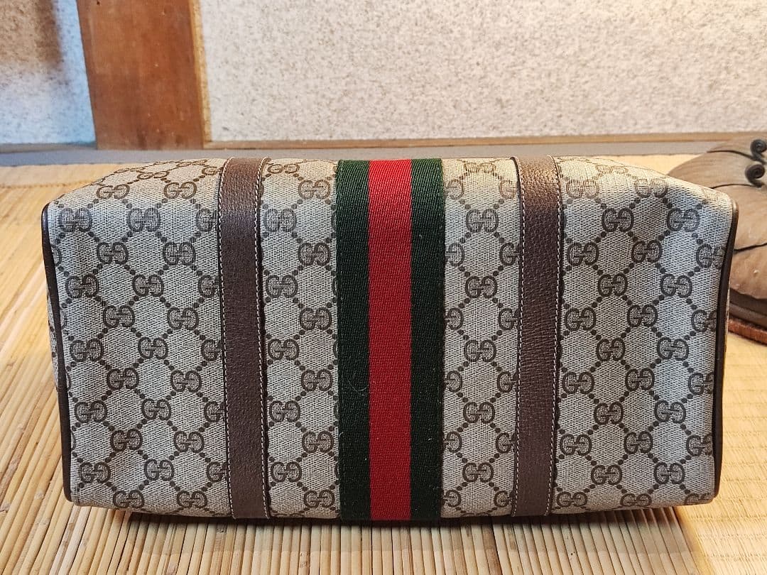Gucci GG Canvas Mini Boston Bag #QYFPGN
