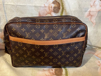 LOUIS VUITTON Monogram Separate Shoulder Bag Padlock quantity Brown #QY6V52
