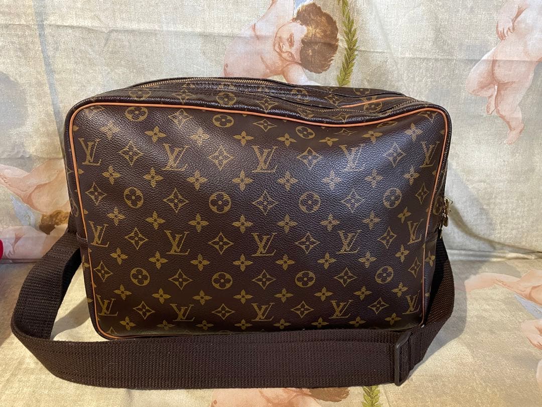 LOUIS VUITTON Monogram Separate Shoulder Bag Padlock quantity Brown #QY6V52