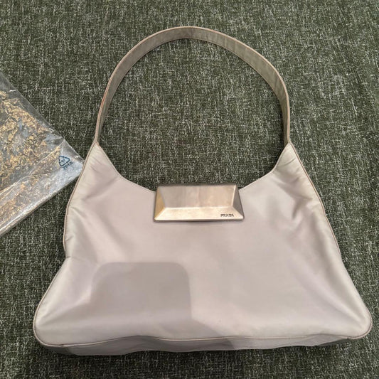 FW1997PRADA METALLIC SHOULDER BAG #QY1BDQ