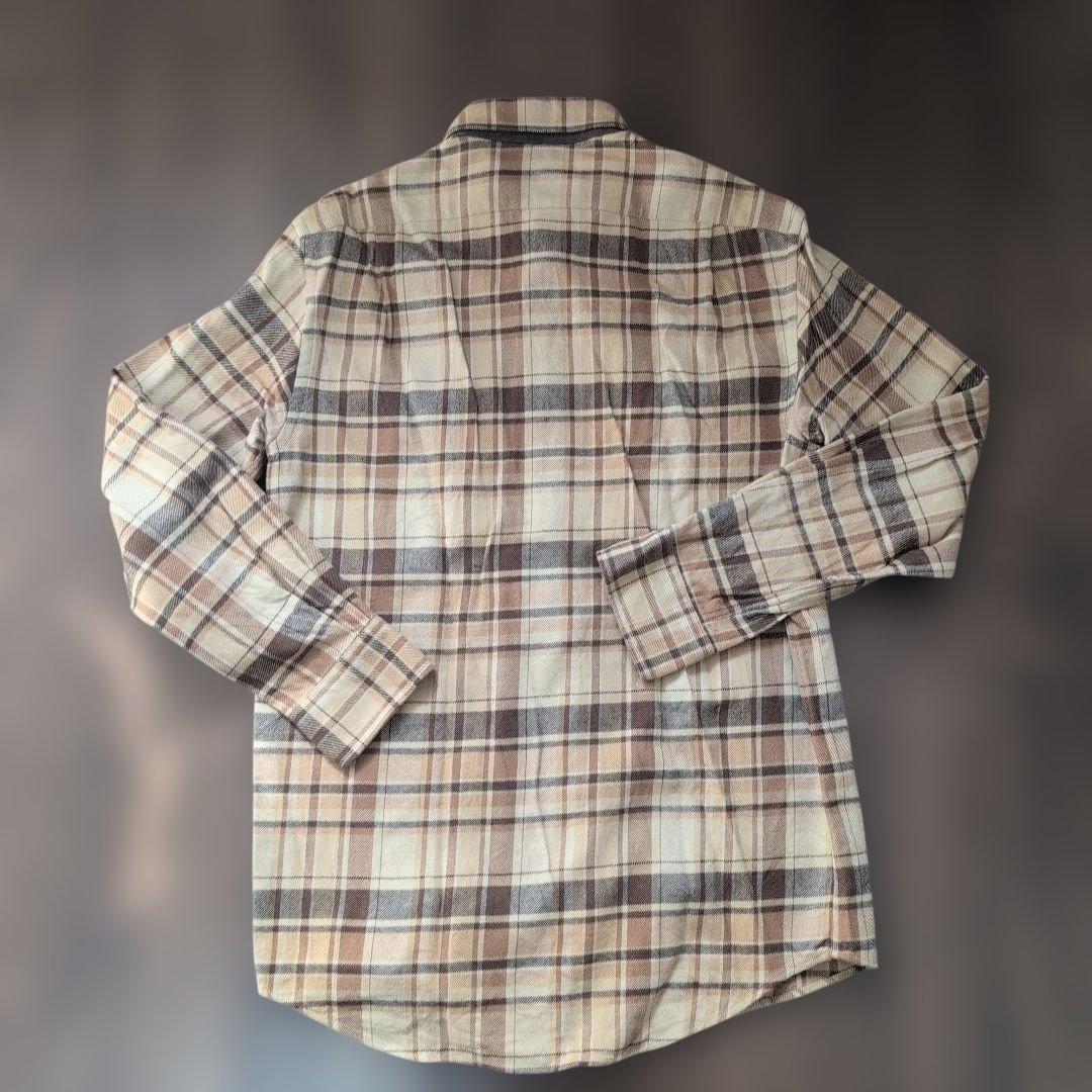 Ralph Lauren Purple Label Checked Long Sleeve Flannel Shirt, Size M #QY7Q44