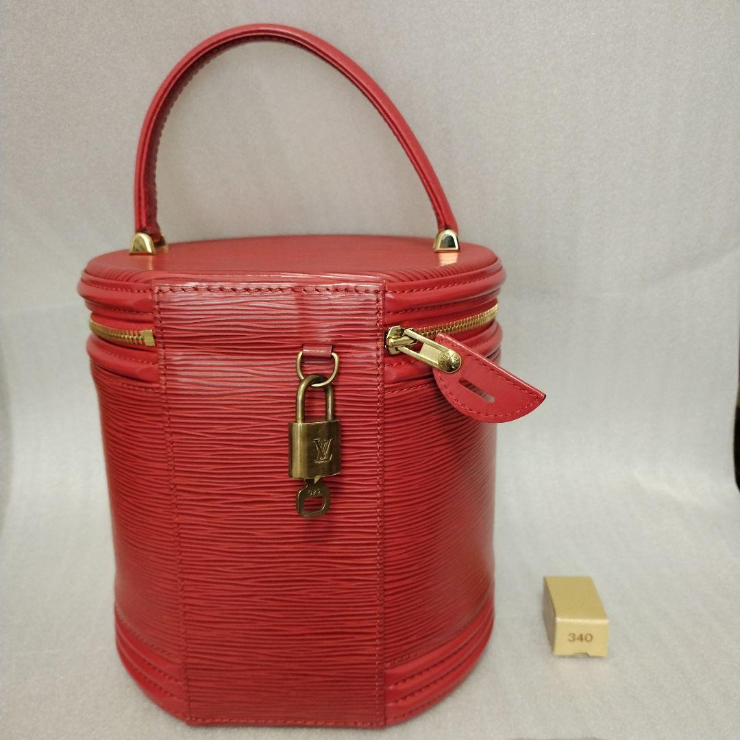 LOUIS VUITTON Cannes Epi Red #QYI1IT