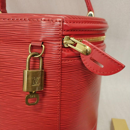 LOUIS VUITTON Cannes Epi Red #QYI1IT