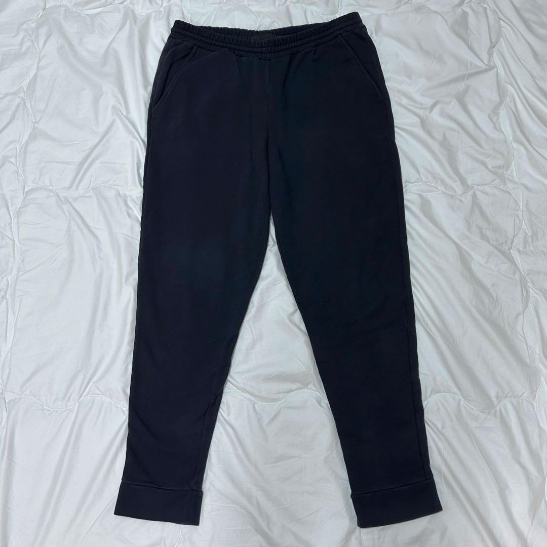 PRADA Prada Rubber Logo Sweatpants Black M #QYB5F3
