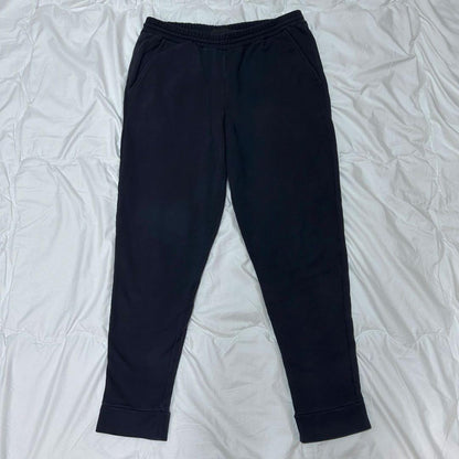 PRADA Prada Rubber Logo Sweatpants Black M #QYB5F3