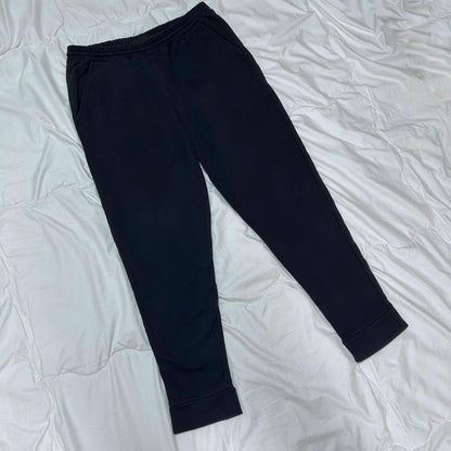 PRADA Prada Rubber Logo Sweatpants Black M #QYB5F3