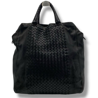 BOTTEGA VENETA Intrecciato 2-Way Bag, Women's Classic Black #QY6NLR