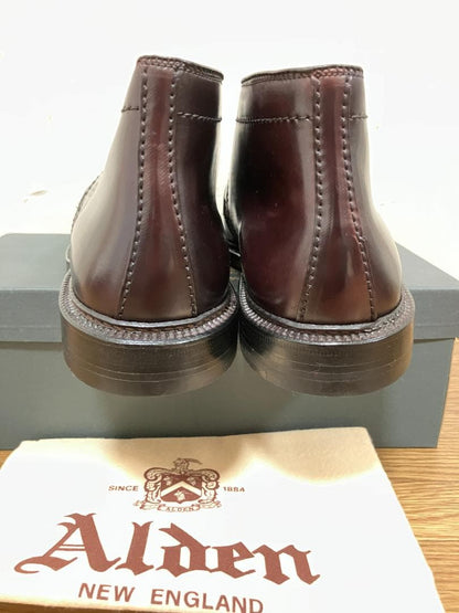 Alden 1339 Burgundy Cordovan Chukka Boots 8.5D #QY608L