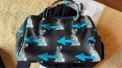 Prada rabbit print bag-in-bag #QY01X0