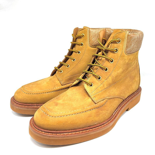 Maison Margiela Crackle Moc Toe Work Boots #QYIFM5