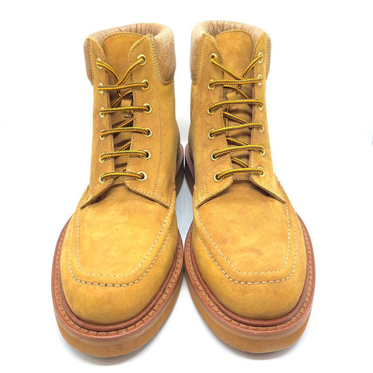 Maison Margiela Crackle Moc Toe Work Boots #QYIFM5