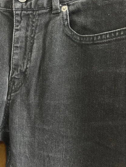 Black skinny denim pants #QOKKZM