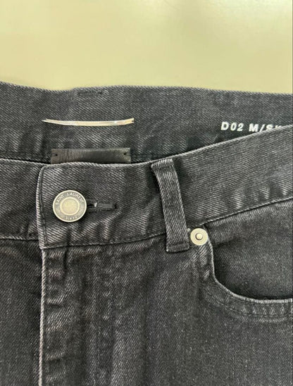 Black skinny denim pants #QOKKZM