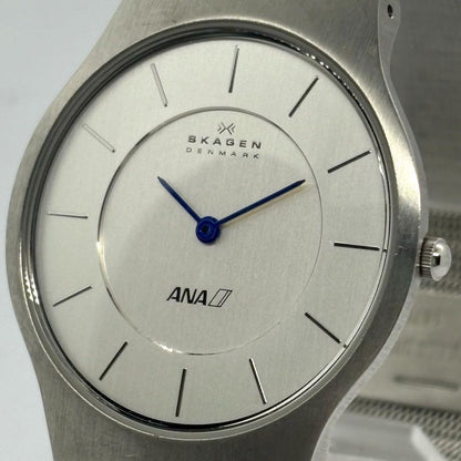 SKAGEN x ANA Model Watch, Mesh Silver #QY0VVJ