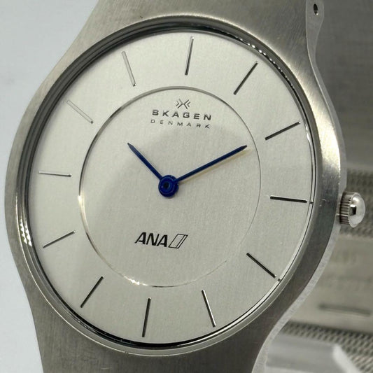 SKAGEN x ANA Model Watch, Mesh Silver #QY0VVJ