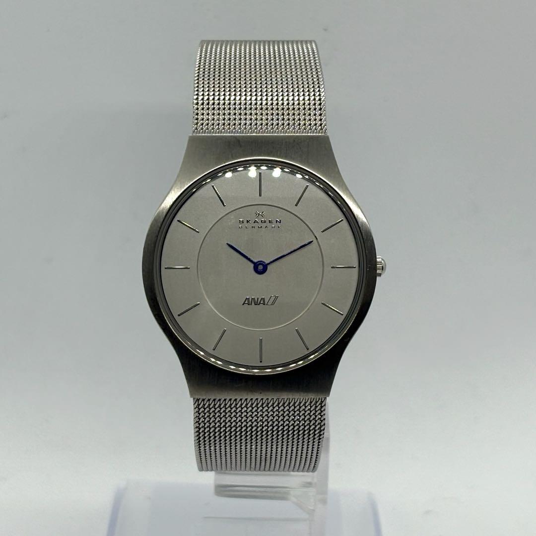 SKAGEN x ANA Model Watch, Mesh Silver #QY0VVJ