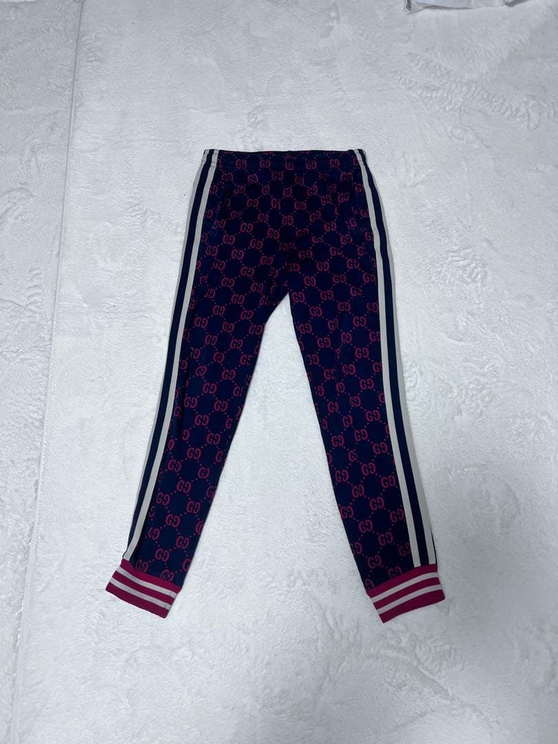 Gucci GG logo jogger pants in navy #QYHSW0