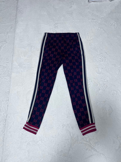 Gucci GG logo jogger pants in navy #QYHSW0