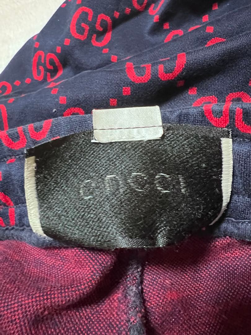 Gucci GG logo jogger pants in navy #QYHSW0