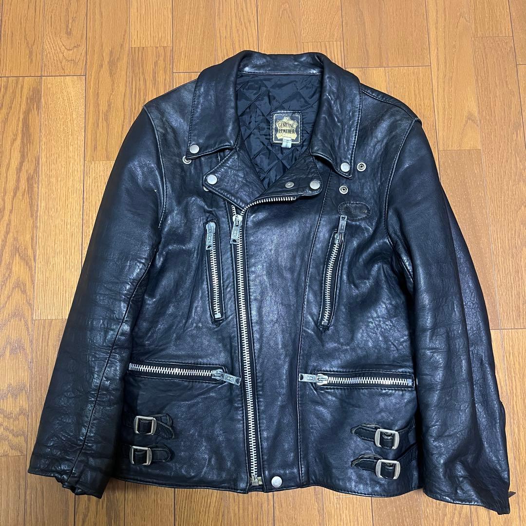 80s Lewis Leathers Wingless Rider's Jacket #QYDXYT