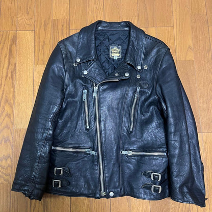 80s Lewis Leathers Wingless Rider's Jacket #QYDXYT