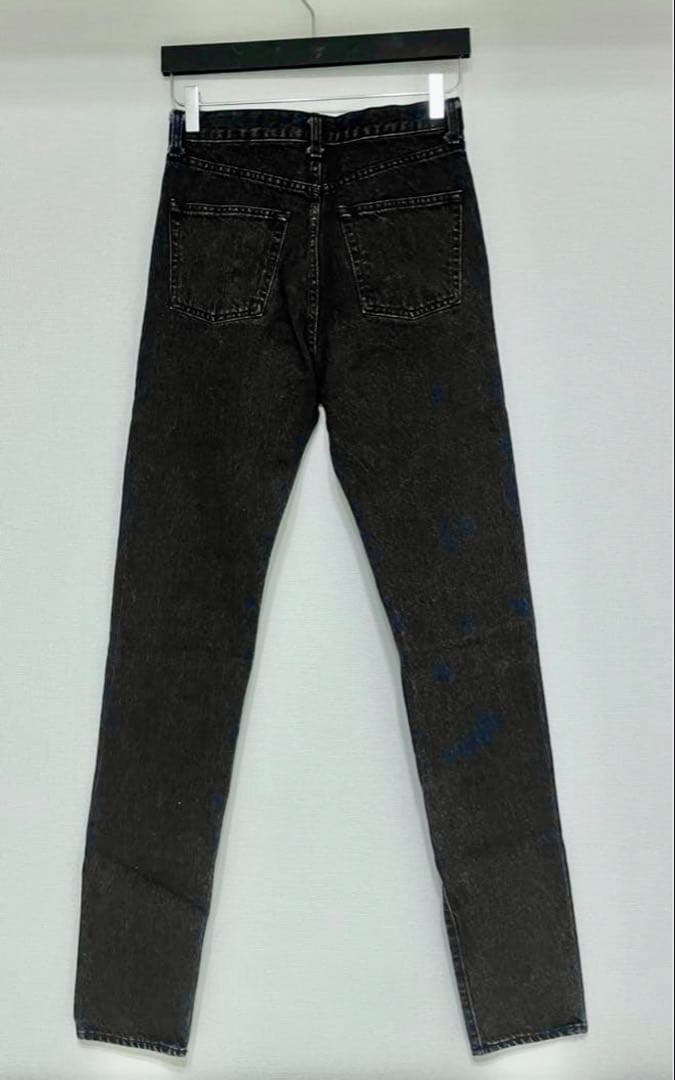 SAINT LAURENT 26 Crushed Skinny Denim Pants #QY2KYH