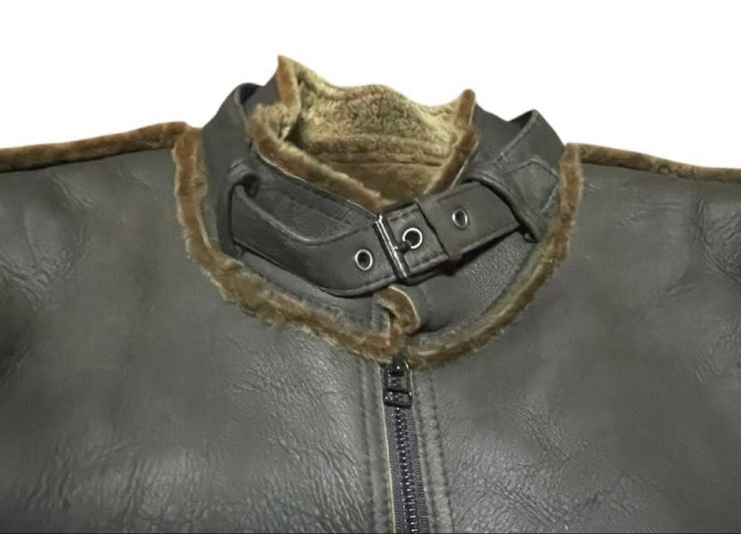 Real Mouton Rider's Jacket #QYDY3B