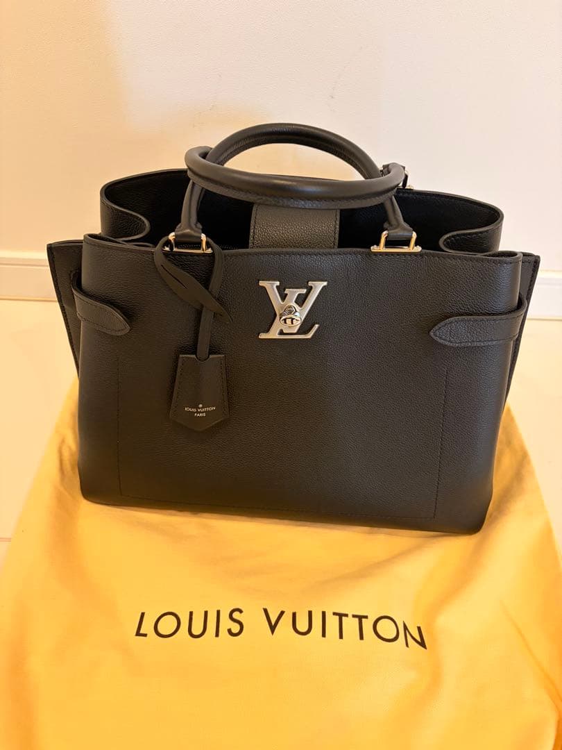 LOUIS VUITTON Rock Me Day Leather Handbag 35x24x16cm #QY8617