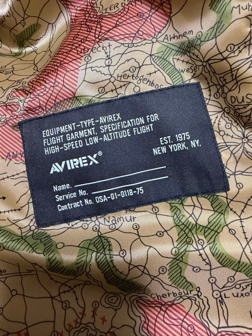 AVIREX Flight Jacket Final Fantasy VII A2 #QYD306