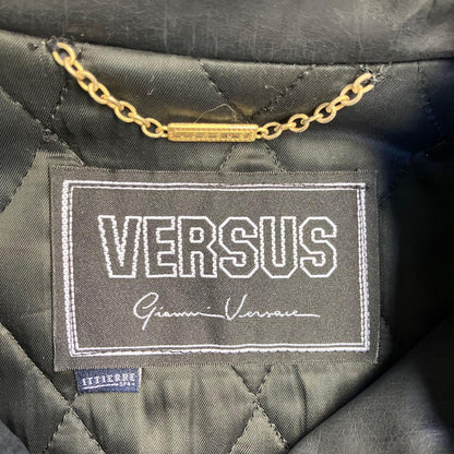 90s VERSUS Gianni Versace leather jacket #QY7324