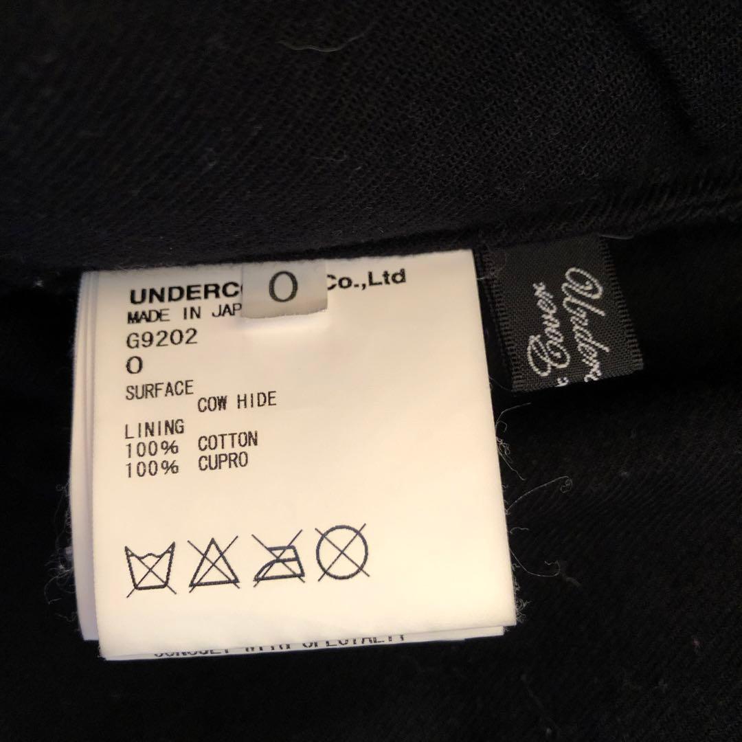 Undercover Leather Double Riders Jacket #QYAYBM