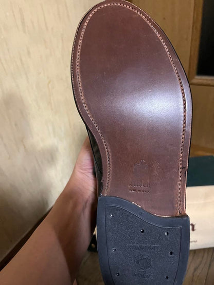 ALDEN Alden Cap Toe Boots 1/2 #QYAQ0A