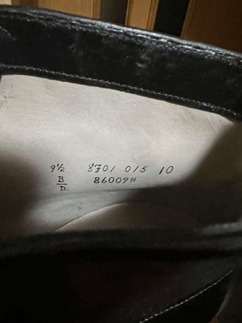 ALDEN Alden Cap Toe Boots 1/2 #QYAQ0A