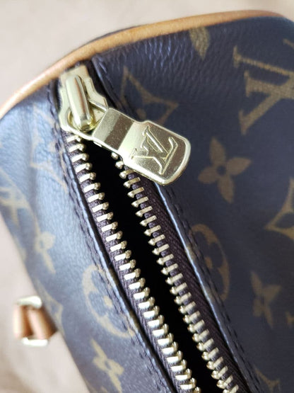LOUIS VUITTON Papillon Handbag W27.5cm Monogram Shinjuku Takashimaya Jap #QYB5KM