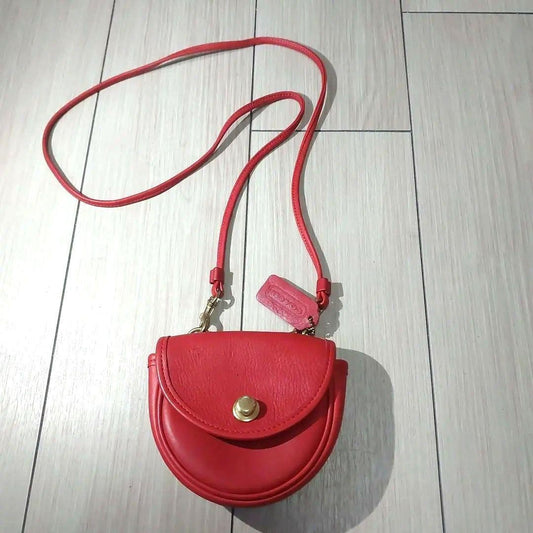 COACH Old Coach Shoulder Pouch #QYDB28