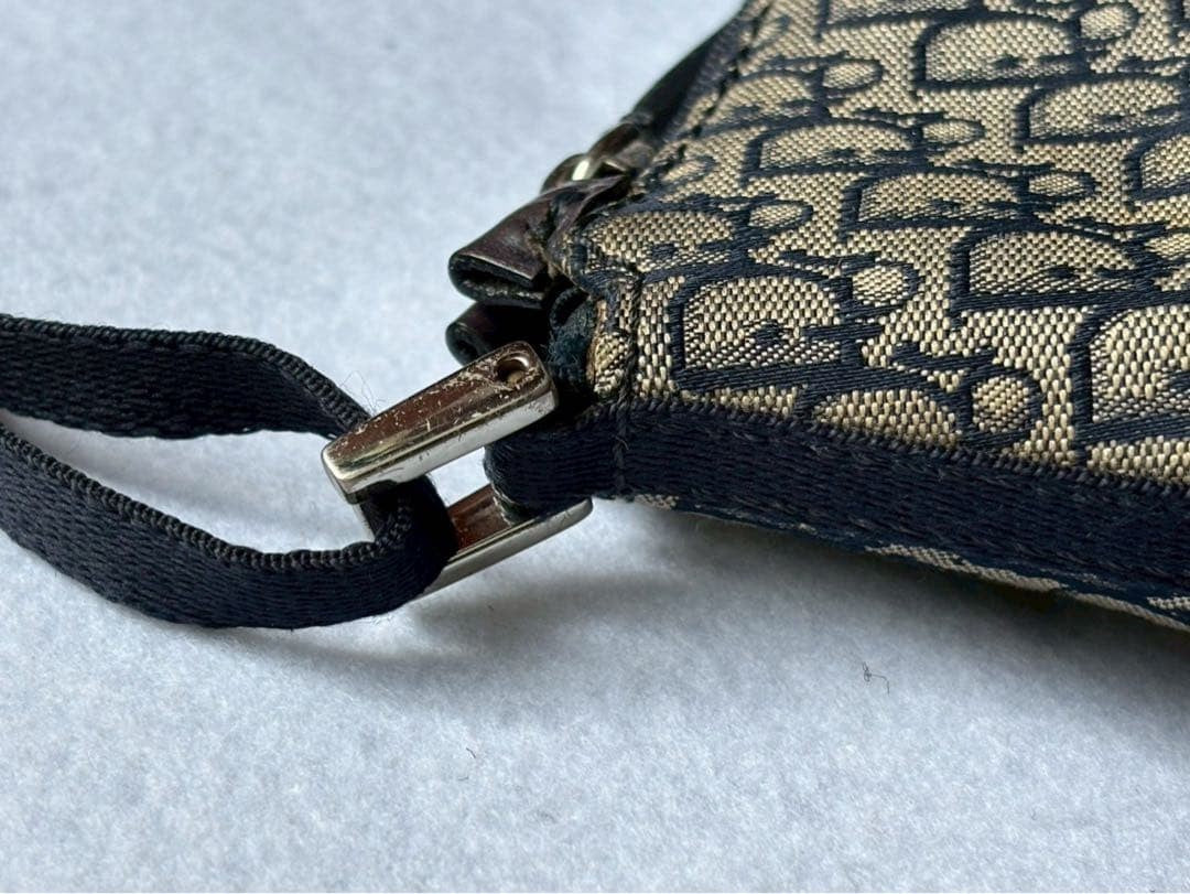 DIOR Hard to Find Item: Christian Dior Trotter Navy Leather #QY5EBL
