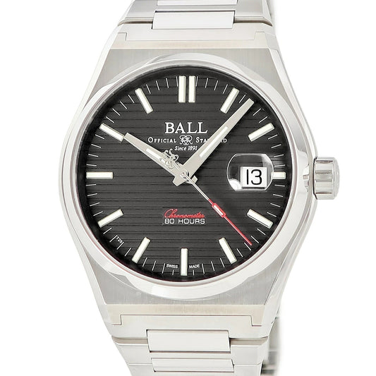 BALL WATCH Roadmaster M Percivia NM9052C-S1CJ-BK Black Date Men's Watch #QY90A7