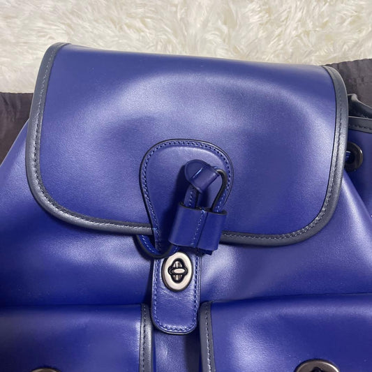 COACH Men's Blue Backpack C2902 #QYGQ6A