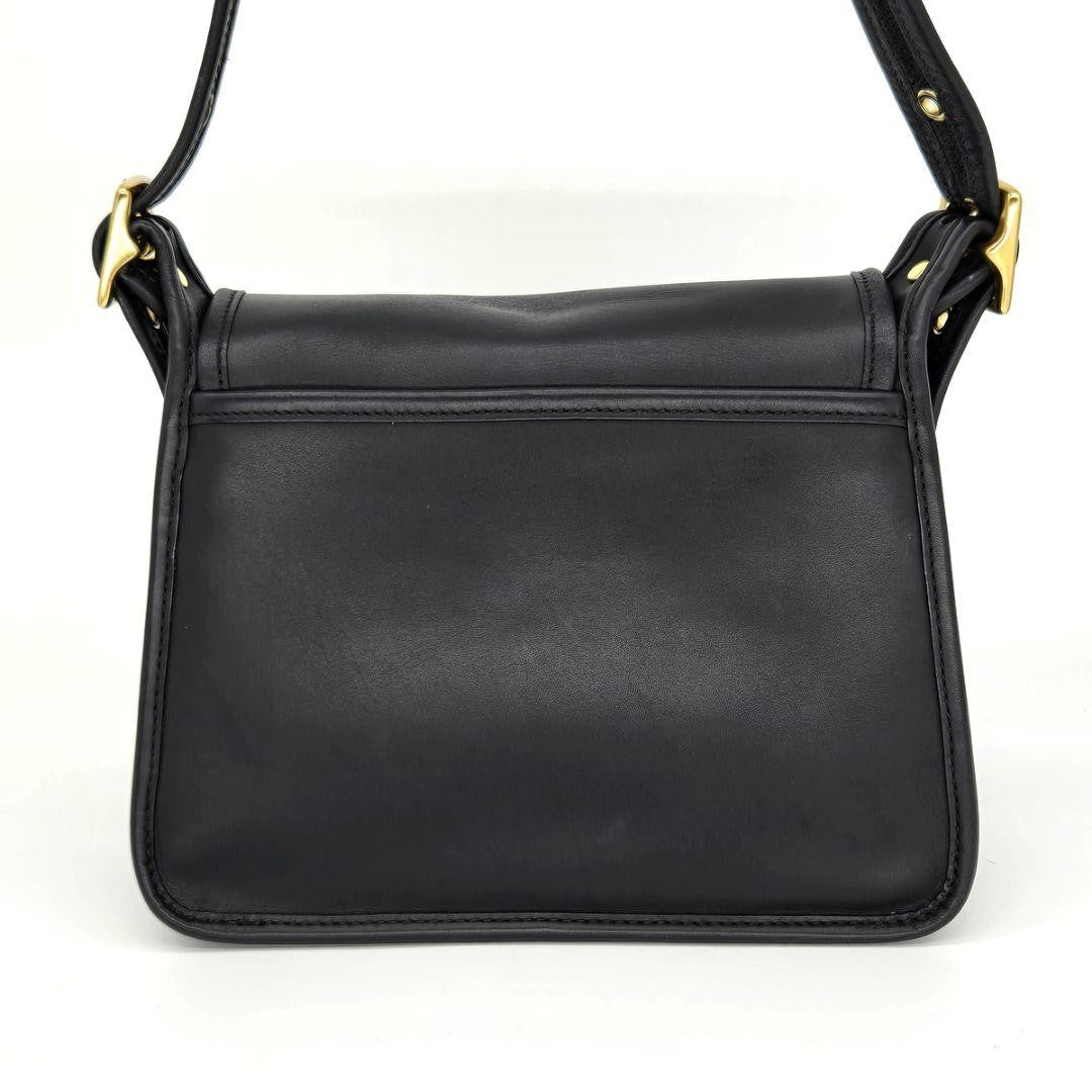 1190 COACH Rambler Turnlock Bag Black #QYGID1