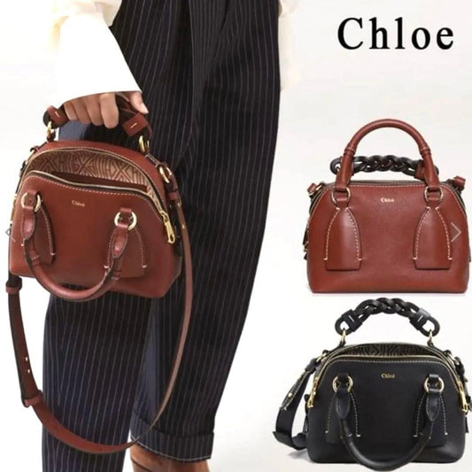 Chloe Dahlia Shoulder Bag Small #QYGQDG