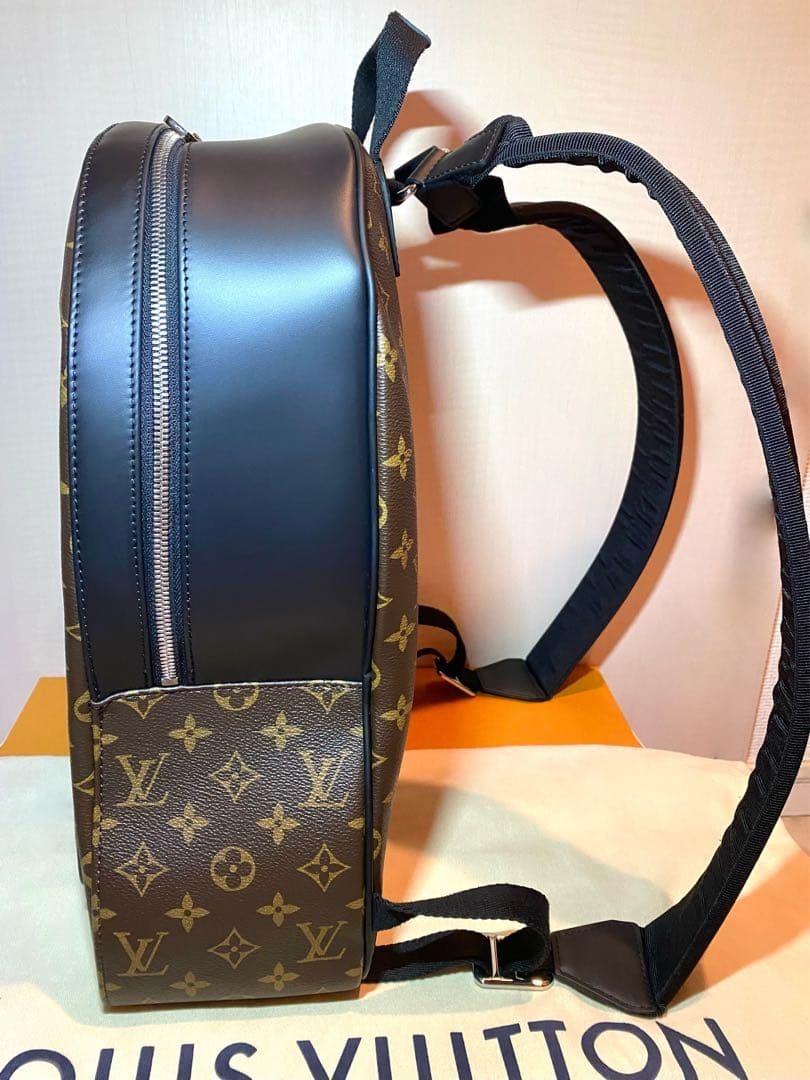 LOUIS VUITTON Josh Backpack M41530 Monogram Macassar #QY2SZ7
