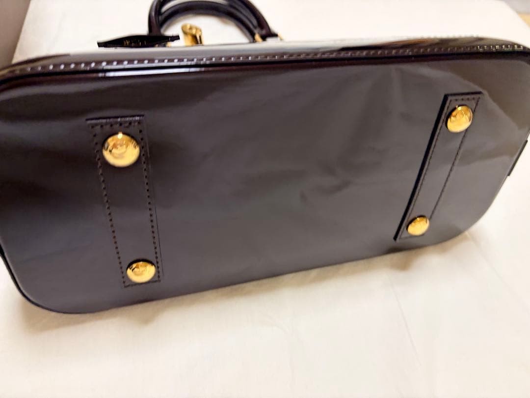 LOUIS VUITTON Alma PM Vernis #QYFNSU