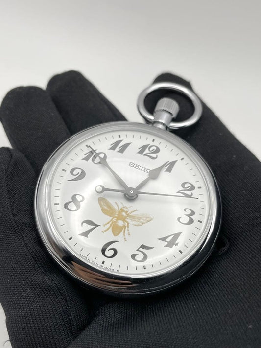 Hard to Find Item: SEIKO Railway Watch featuring the bee emblem motif of the for #QYJAXZ
