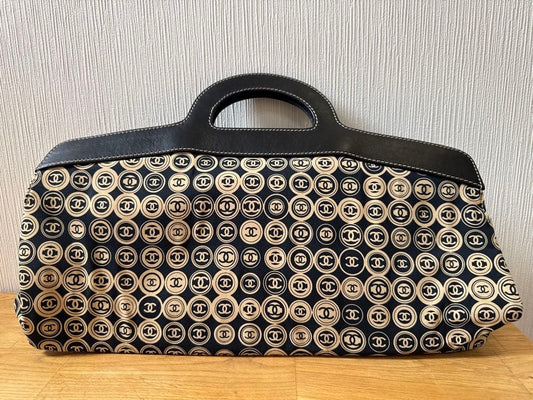 CHANEL Coco Mark Leather Bag Women Japanese Authentic #PCGBV8