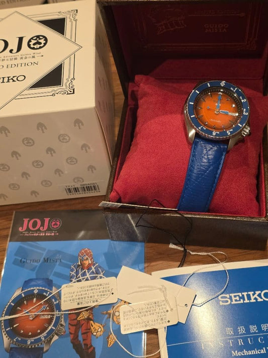 SEIKO 5 Sports JoJo Bizarre Adventure Mista Ltd 1000 SBSA031 #QY3VLC