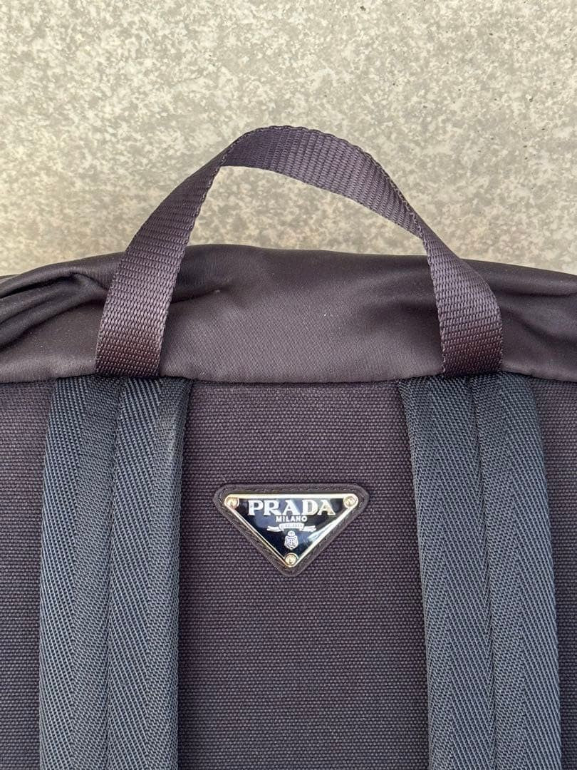 PRADA Backpack Nylon Navy 2014 #QYJIU0
