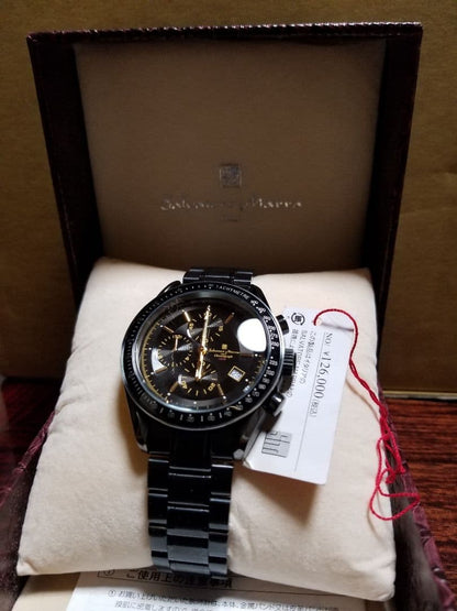 IP coating full black / Center chronograph installed Production model #PF262E